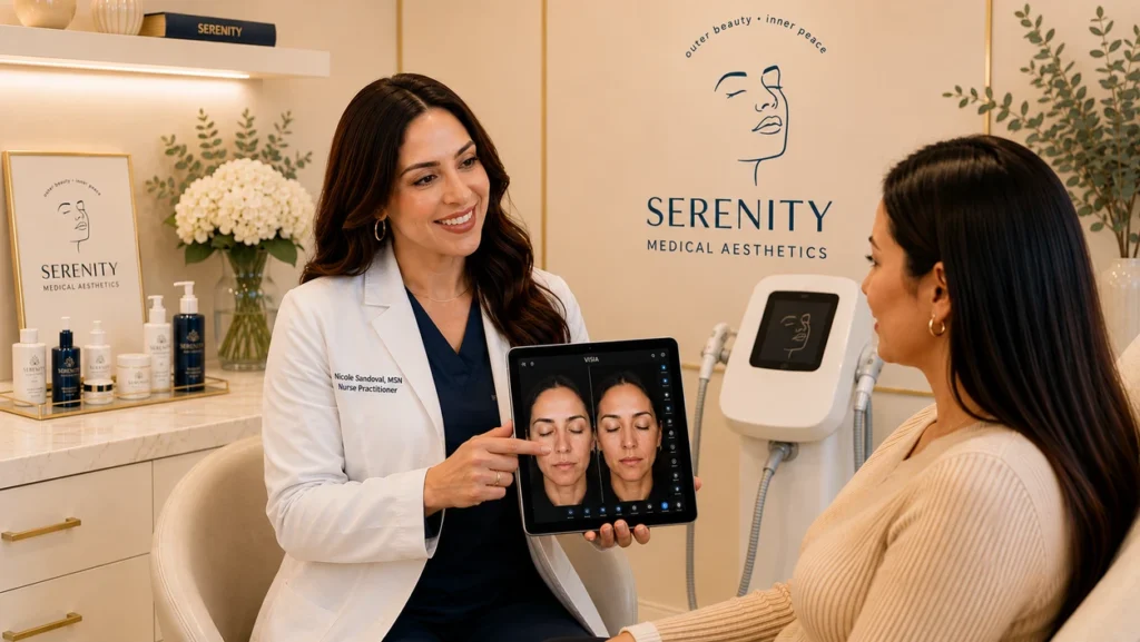 Patient consulting before the treatment